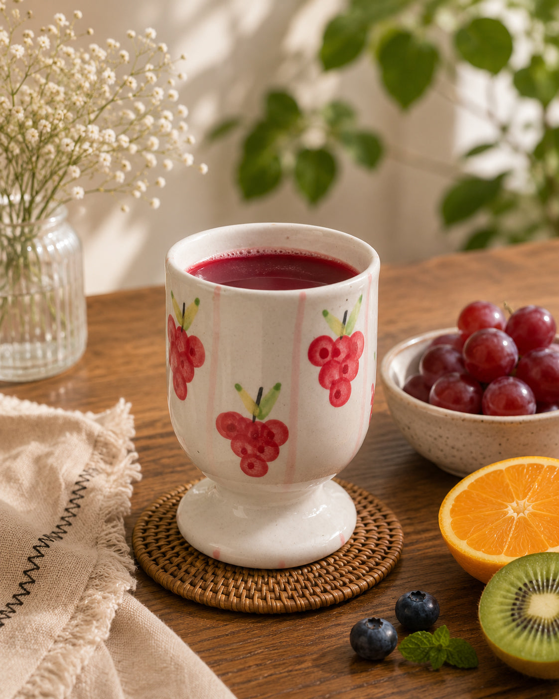 Cherry Crush Juice Glass