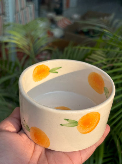 Citrus Bloom Snack Bowls (Set of 2)
