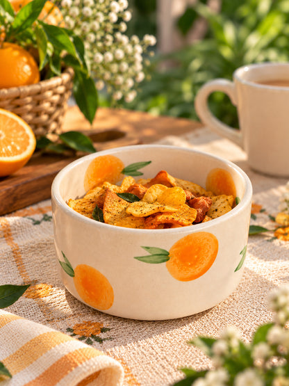 Citrus Bloom Snack Bowls (Set of 2)