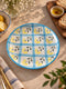 Citrus Check Snack Plates Set (Set of 2)