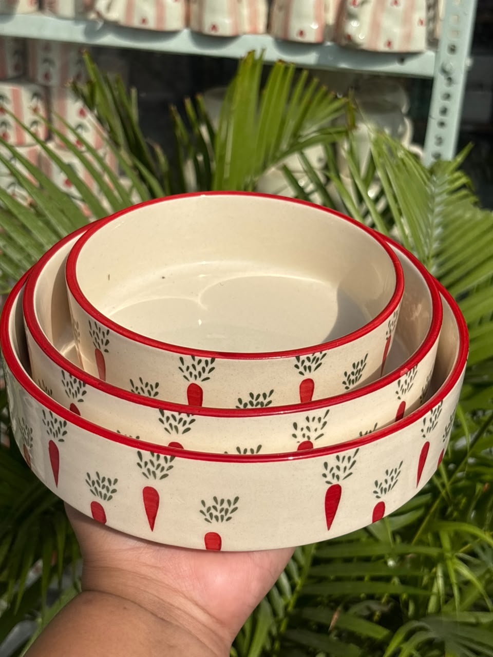 Country Garden Serving Bowl Set (Set of 3)