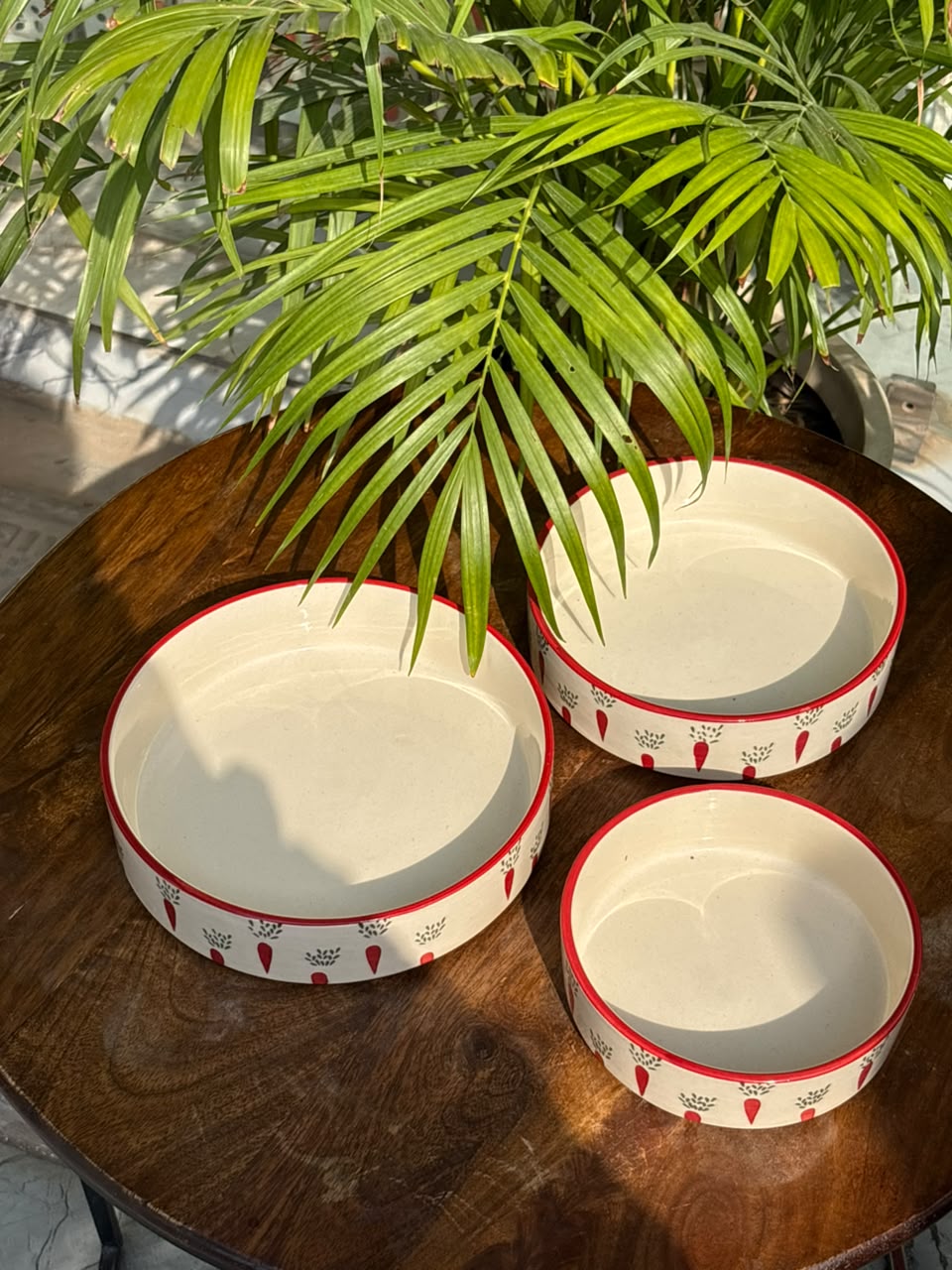 Country Garden Serving Bowl Set (Set of 3)