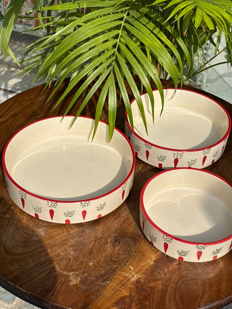 Country Garden Serving Bowl Set (Set of 3)