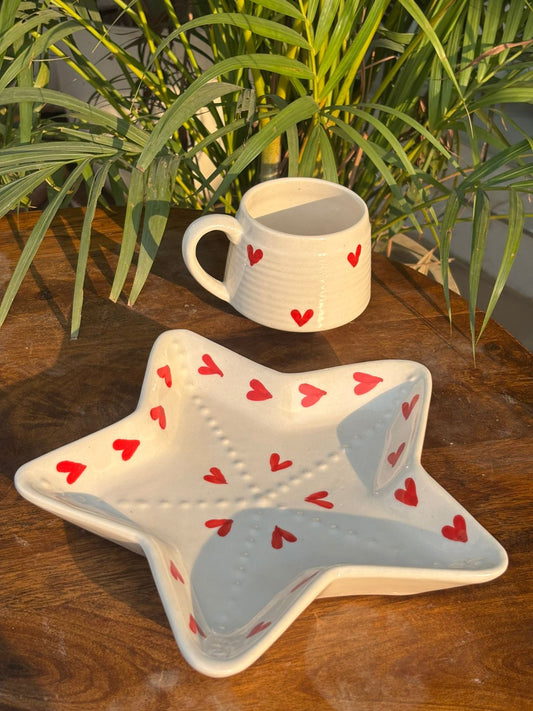Cozy Hearts Serving Combo Set (Set of 2)