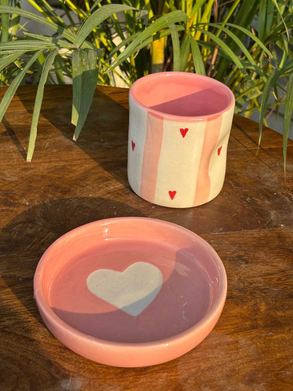 Crimson Hearts Studio Set (Set of 2)