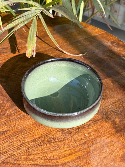 Elara Green Luxe Platter with Dip