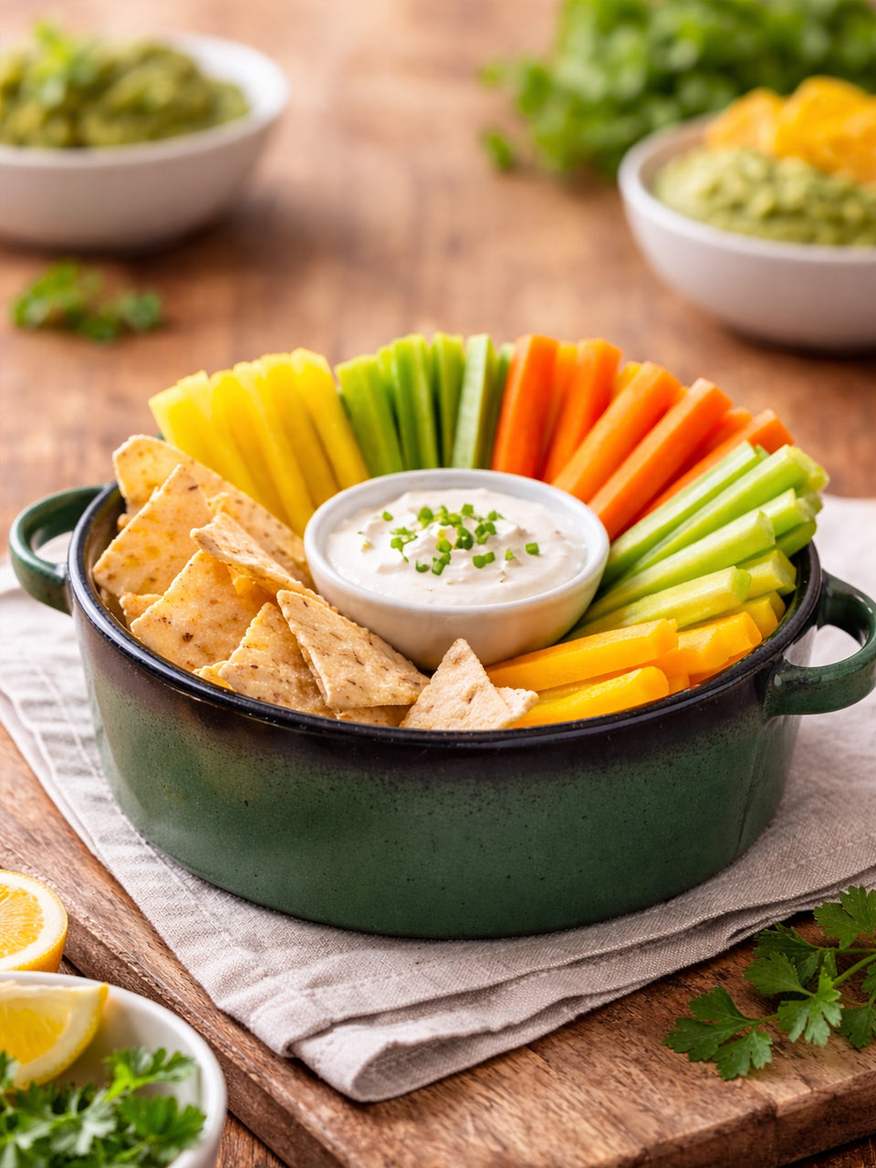 Verde Royale Luxe Snack Bowl