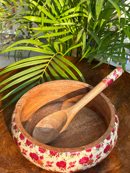 Elysian Bloom Bowl with Spoon
