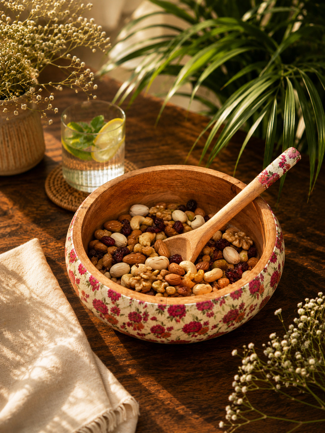 Elysian Bloom Bowl with Spoon