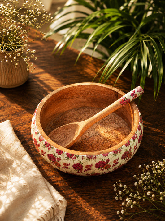 Elysian Bloom Bowl with Spoon