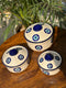 Evil Eye Charm Bowls Set with Lid (Set of 3)