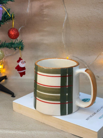 Festive Check Coffee Mug