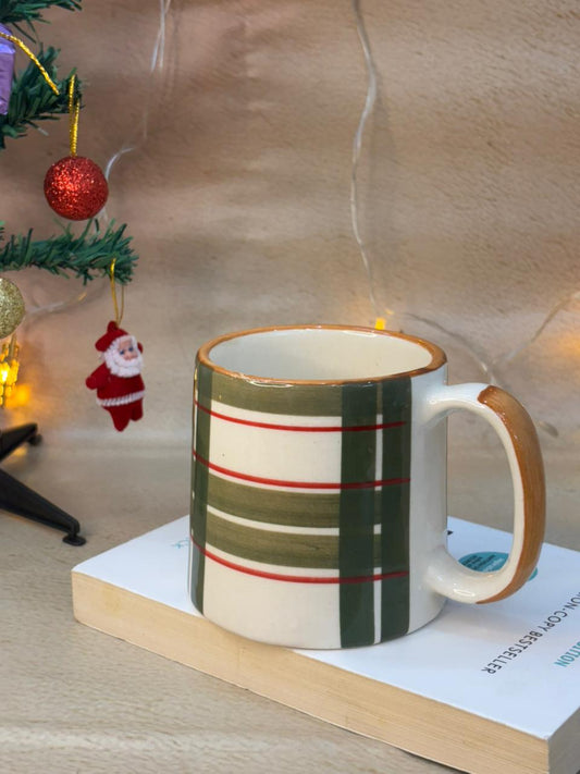 Festive Check Coffee Mug