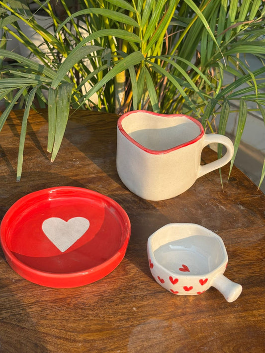 From the Heart Table Set (Set of 3)