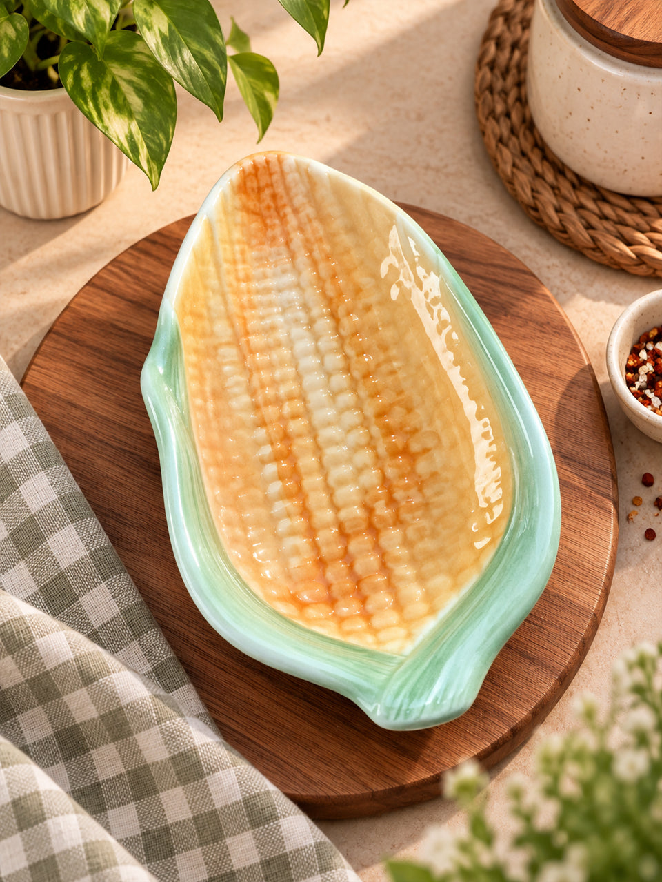 Golden Corn Platter