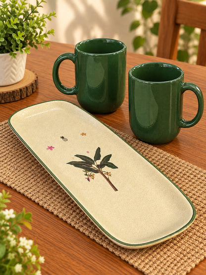 Green Palm Atelie-Combo Set of 3