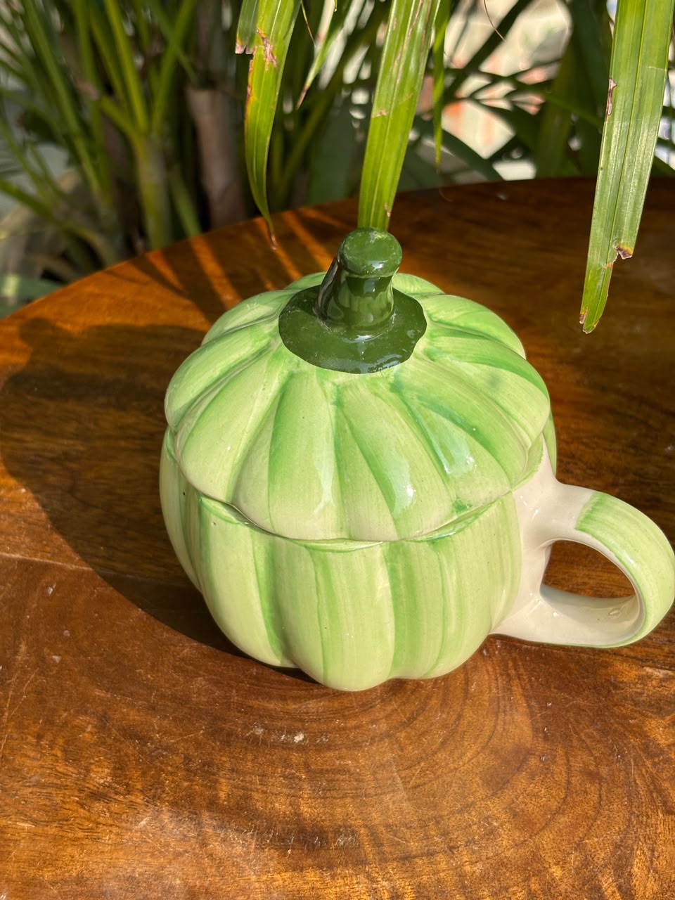 Green Pumpkin Mug