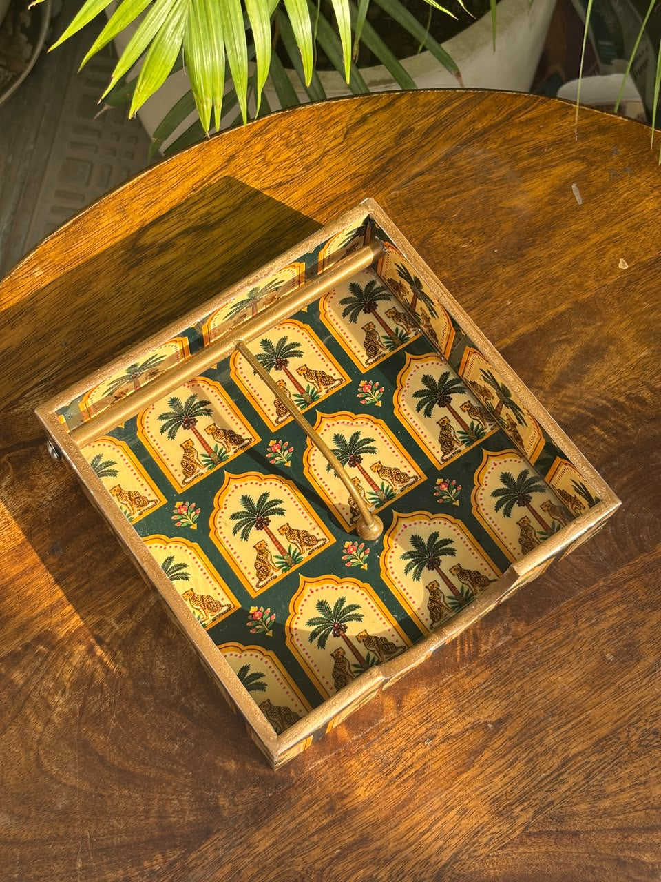 Heritage Tiger Napkin Holder