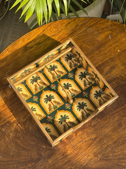 Heritage Tiger Napkin Holder