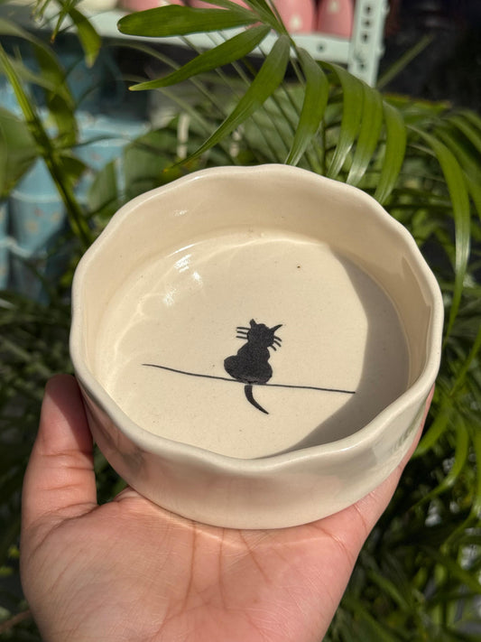 Meowgical Snack Bowl