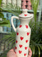 Red Hearts Hand-painted Oil-Dispenser