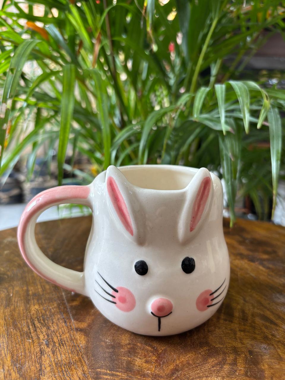 3D Rabbit Coffee Mug – House of Ceramics