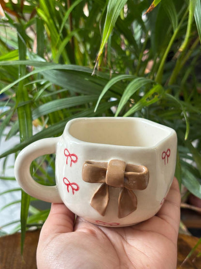 Brown Bow Coffee Mug