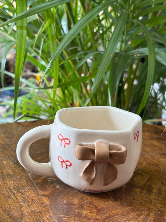 Brown Bow Coffee Mug