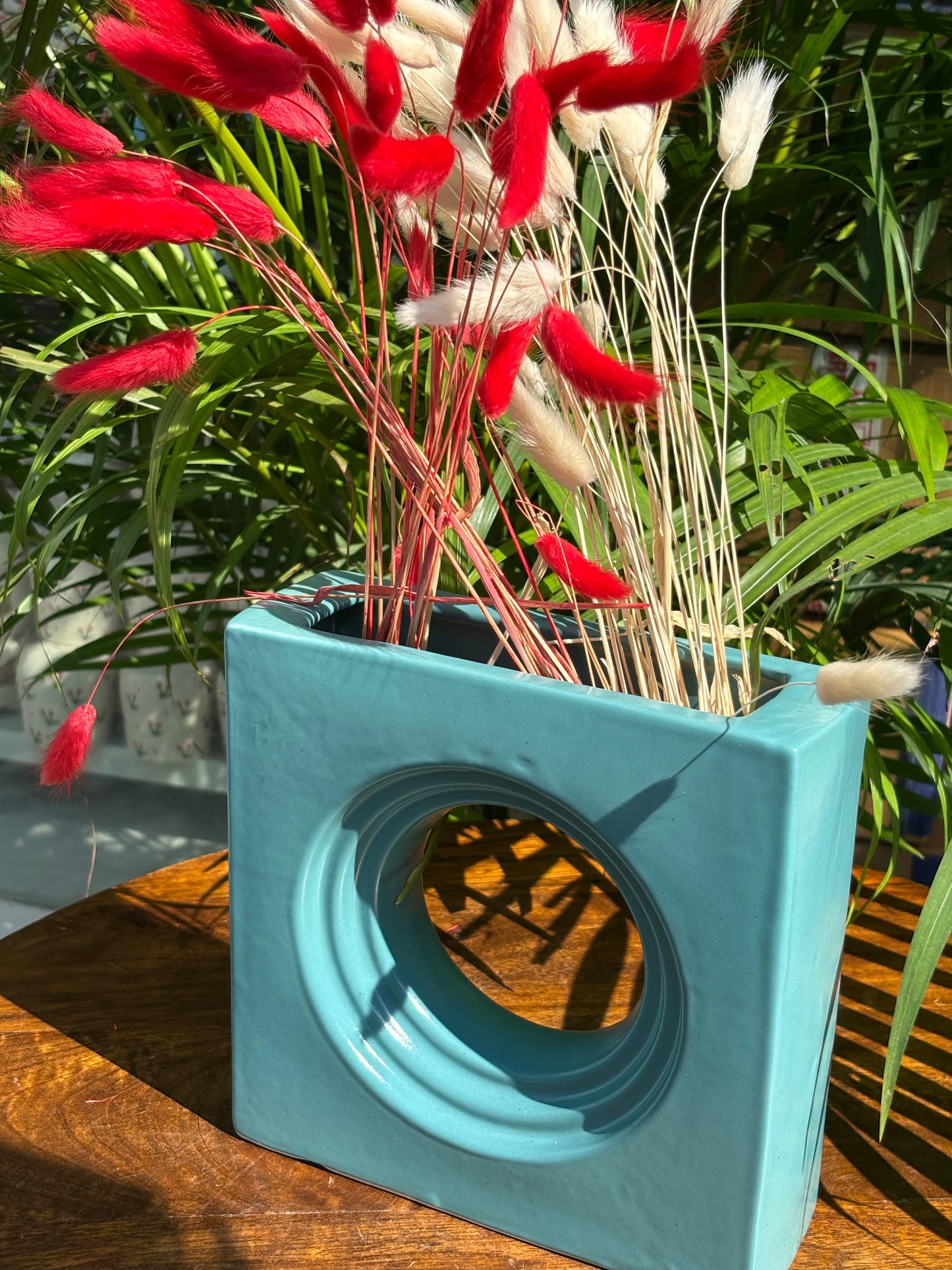 Blue Ocean Circle Vase