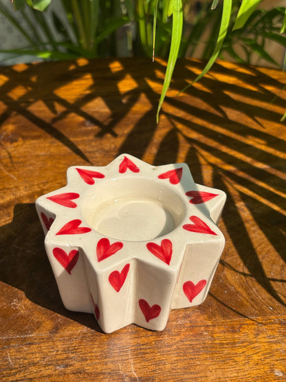 LoveGlow Series Tea Light Holders (Set of 4 Assorted)