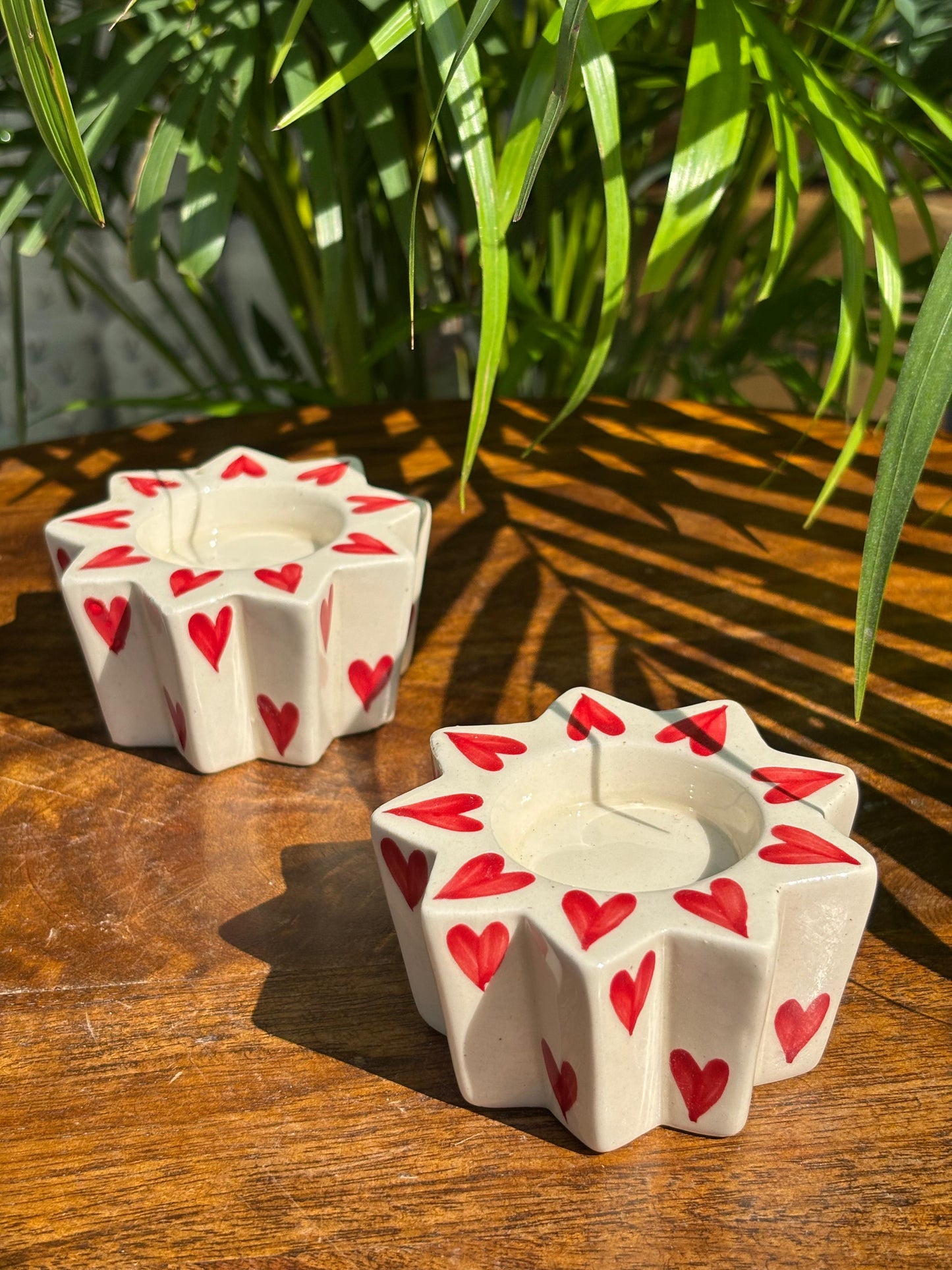 LoveGlow Series Tea Light Holders (Set of 4 Assorted)