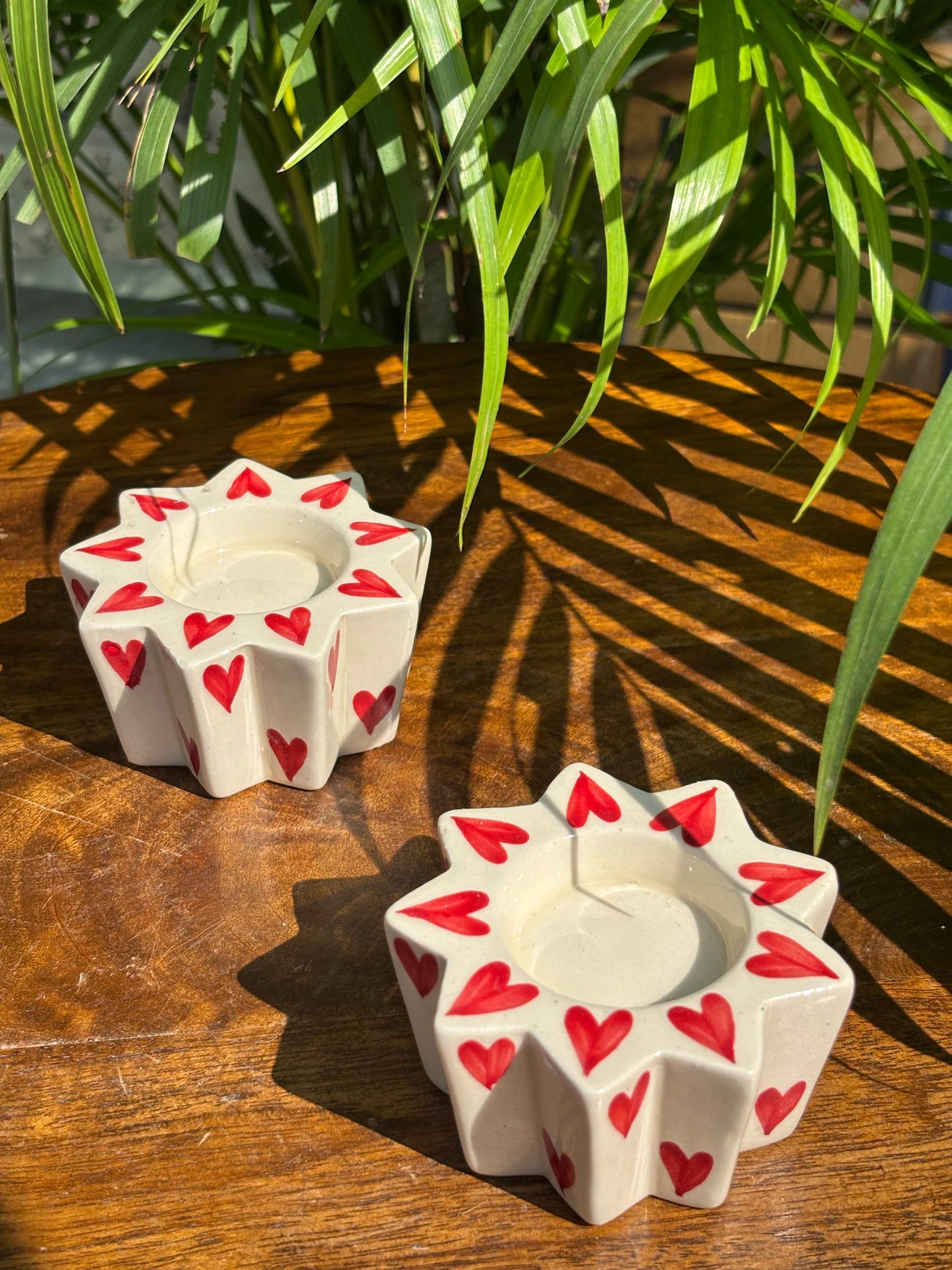 LoveGlow Series Tea Light Holders (Set of 4 Assorted)