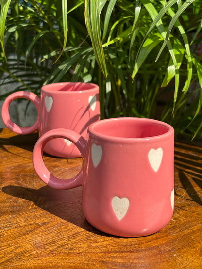 Sweetheart Blush Pink Coffee Mug