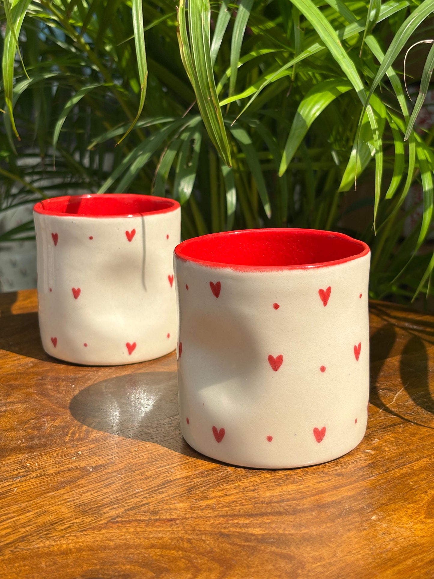 RedLush Candle Jar/ Water Glass