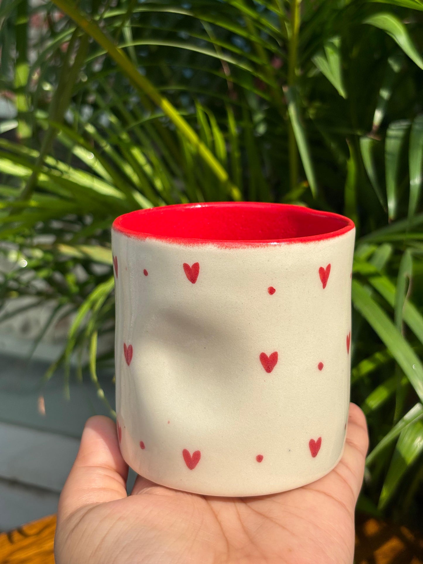 RedLush Candle Jar/ Water Glass