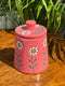 Bloom Pink Candle Jar with Lid