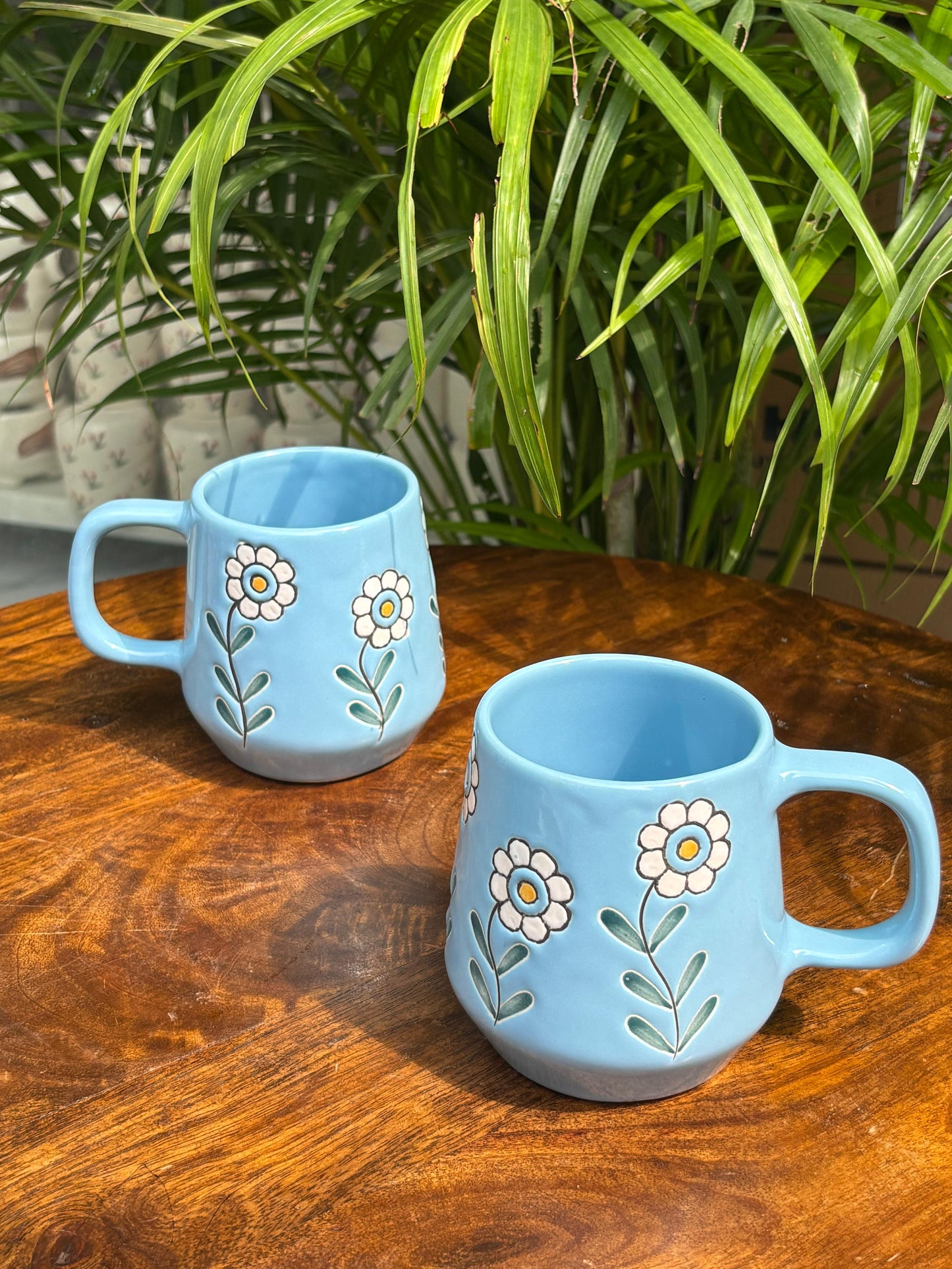 Bloom Blue Coffee Mug