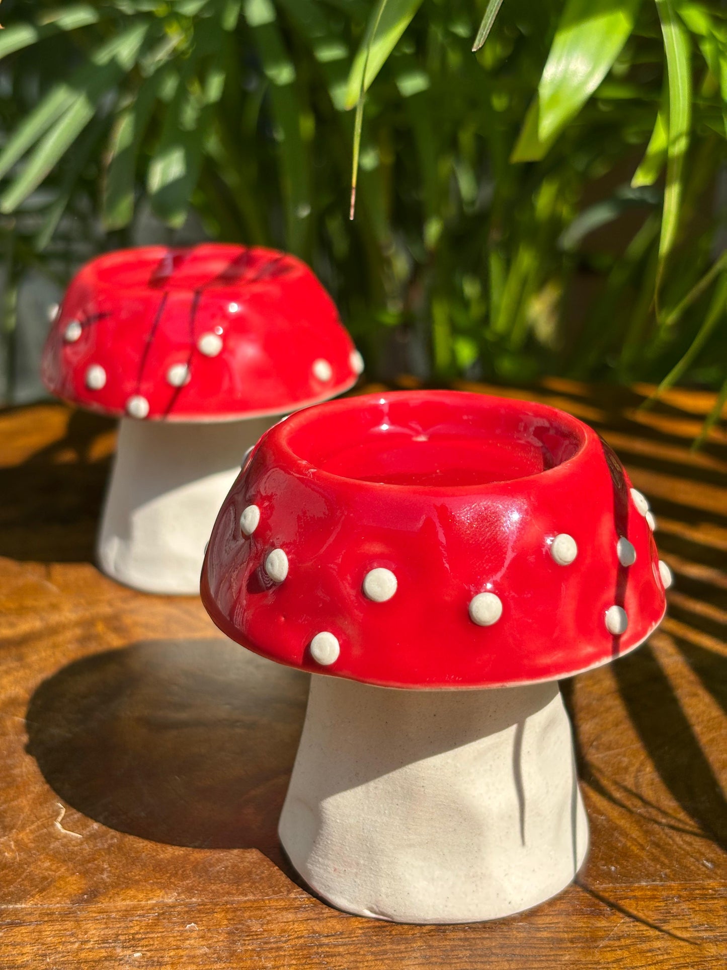 ShineShroom Tea Light Holders (Set of 4 Assorted)