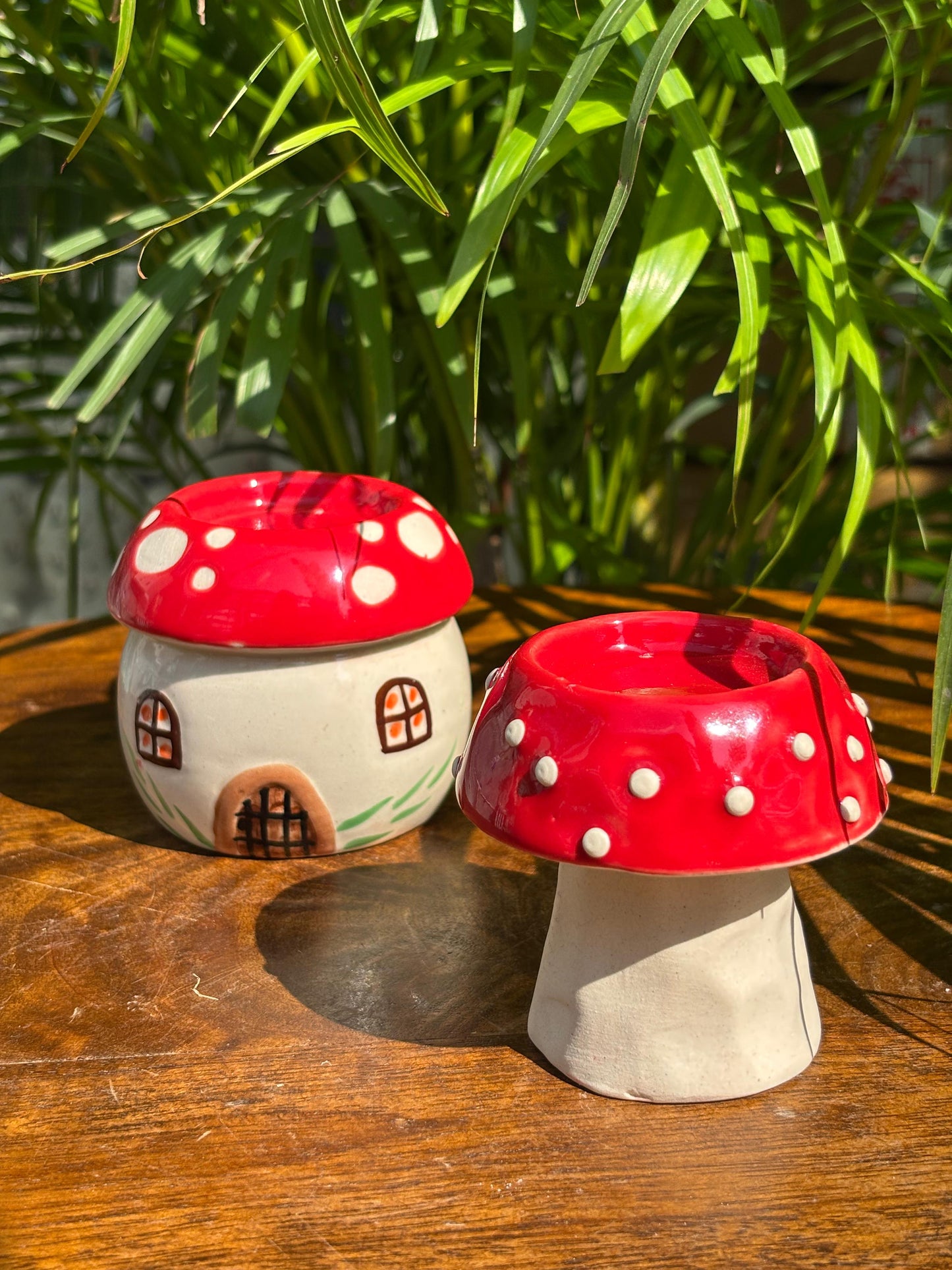 FairyShroom Tea Light Holders (Set of 4 Assorted)