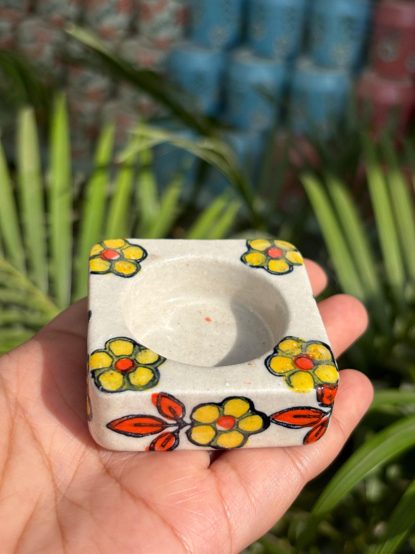 Festive Flora Tea Light Holders (Set of 5 Assorted)