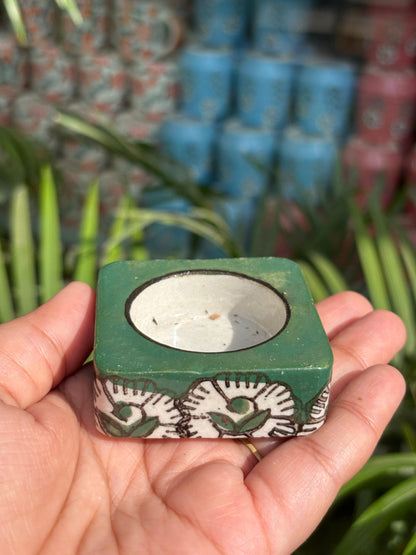 Festive Flora Tea Light Holders (Set of 5 Assorted)