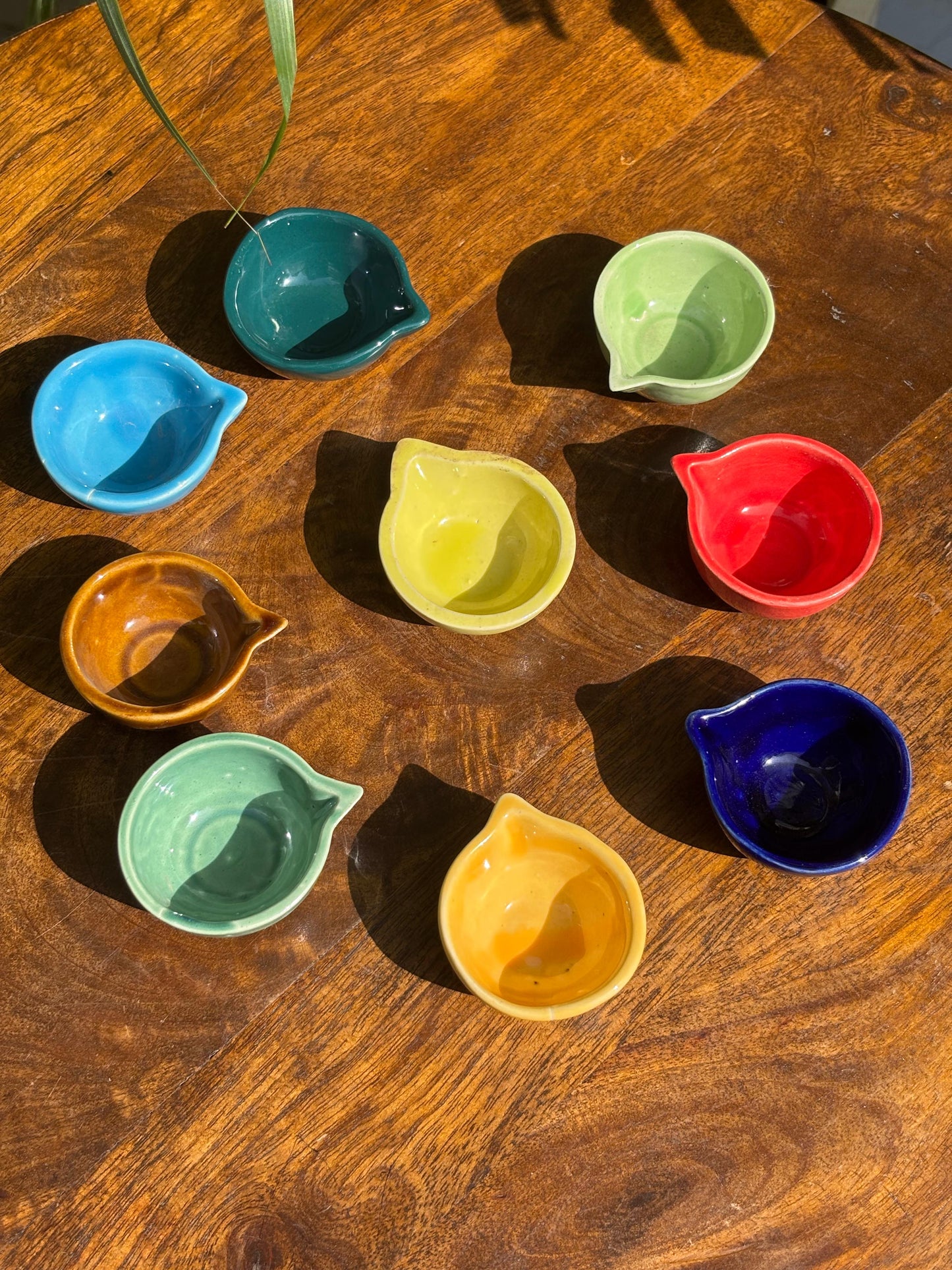 Shubh Rang Diya's (Set of 5 Assorted Colors)