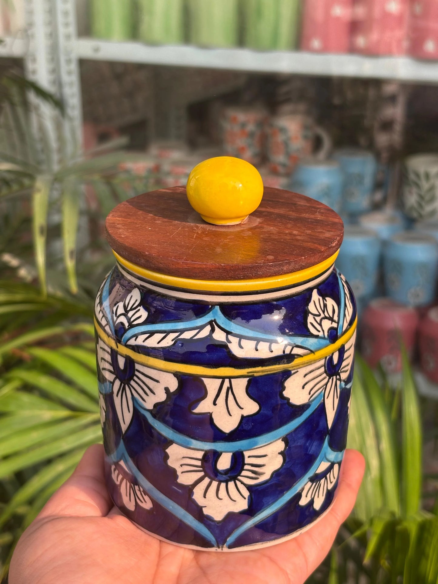 Floral Royale Air-tight Jar