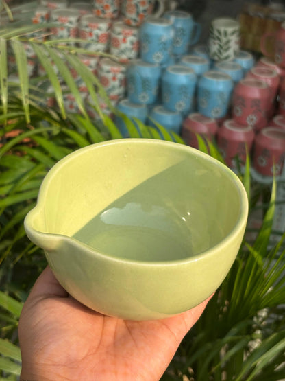 Green Mist Matcha Bowl & Whisk Holder Set