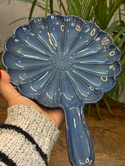 MoonPetal Serving Platter with Handle