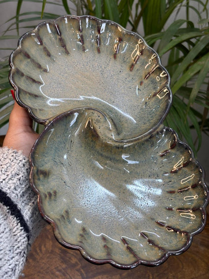 The Lagoon Swirl Serving Platter