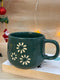 Cozy Daisy Mug-Green