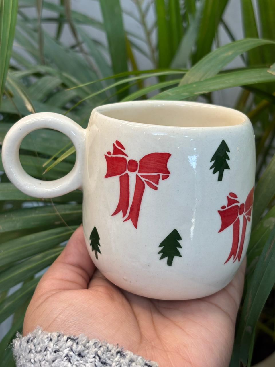 Santa’s Bow Mug