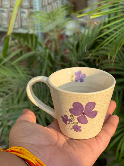 Lavender Fleurs Tea Cups (Set of 2)