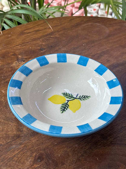 Lemon Grove Pasta Plates (Set of 2)